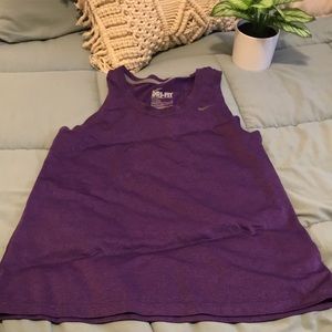 Purple Nike tank